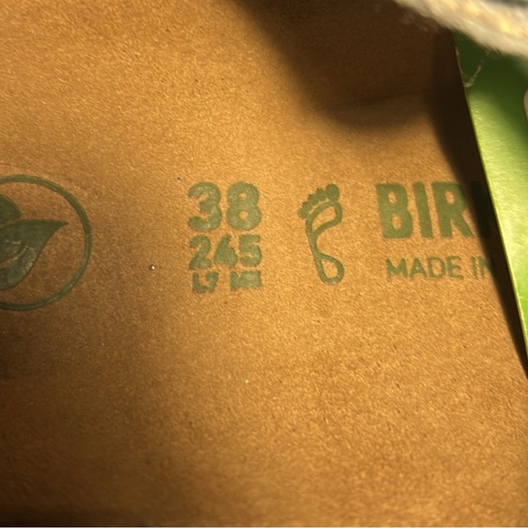 NWT Birkenstock Gizeh Vegan Light Blue Sandals~Size 7 US - Picture 6 of 8